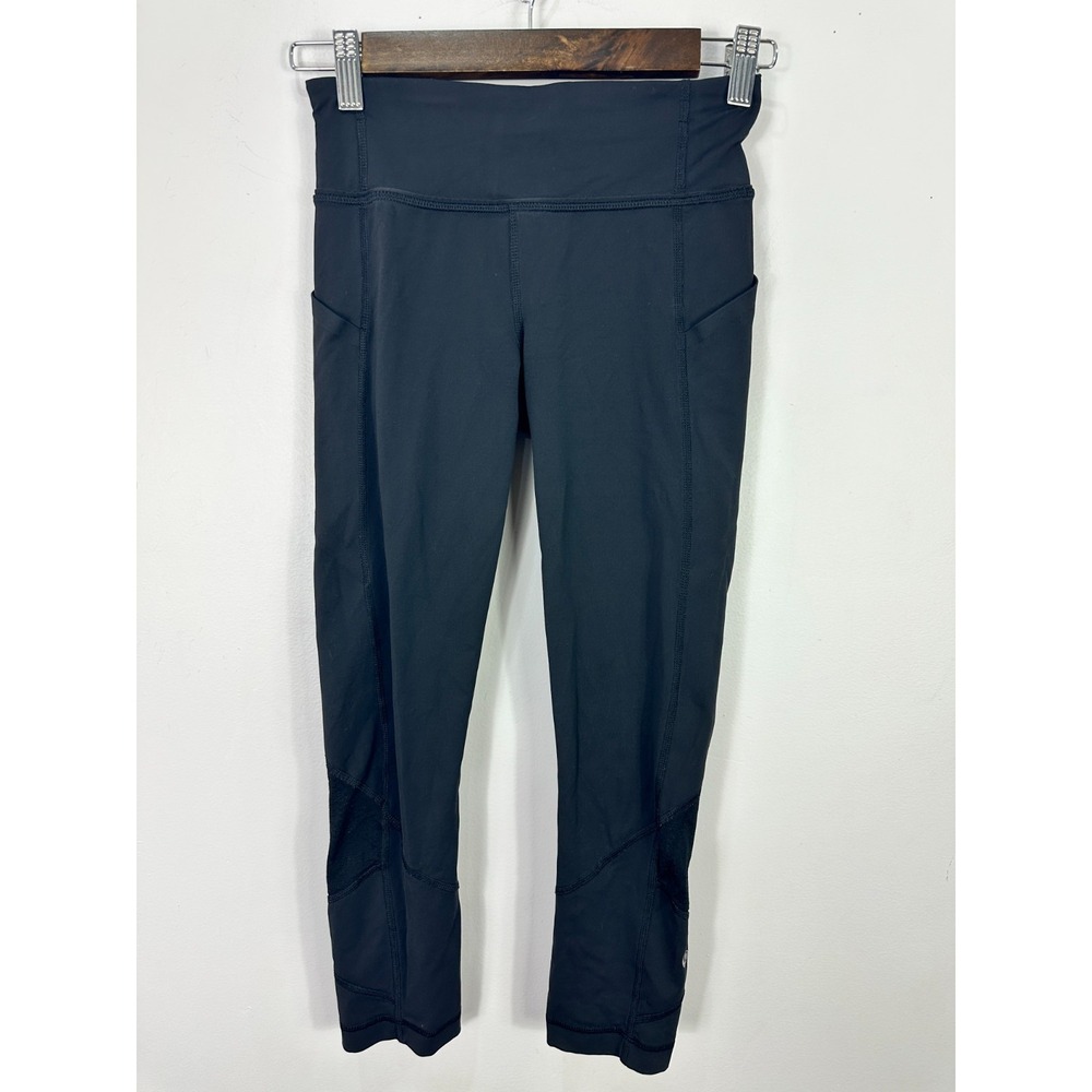 Lululemon Women's Size 2 Black Speed Up Tight Full On Luxtreme Leggings